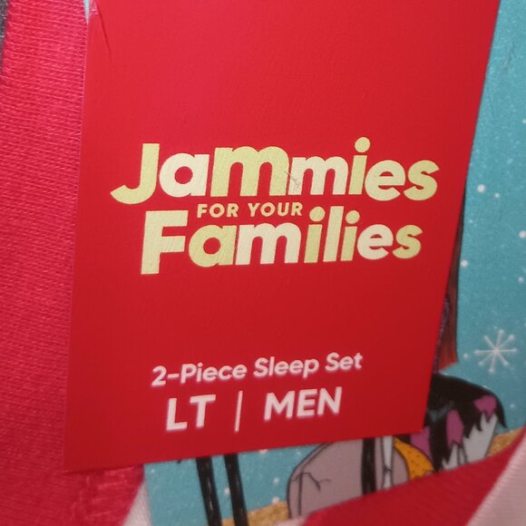 Disney's The Nightmare Before Christmas Big & Tall Holiday Lights Top & Bottoms - Picture 6 of 7